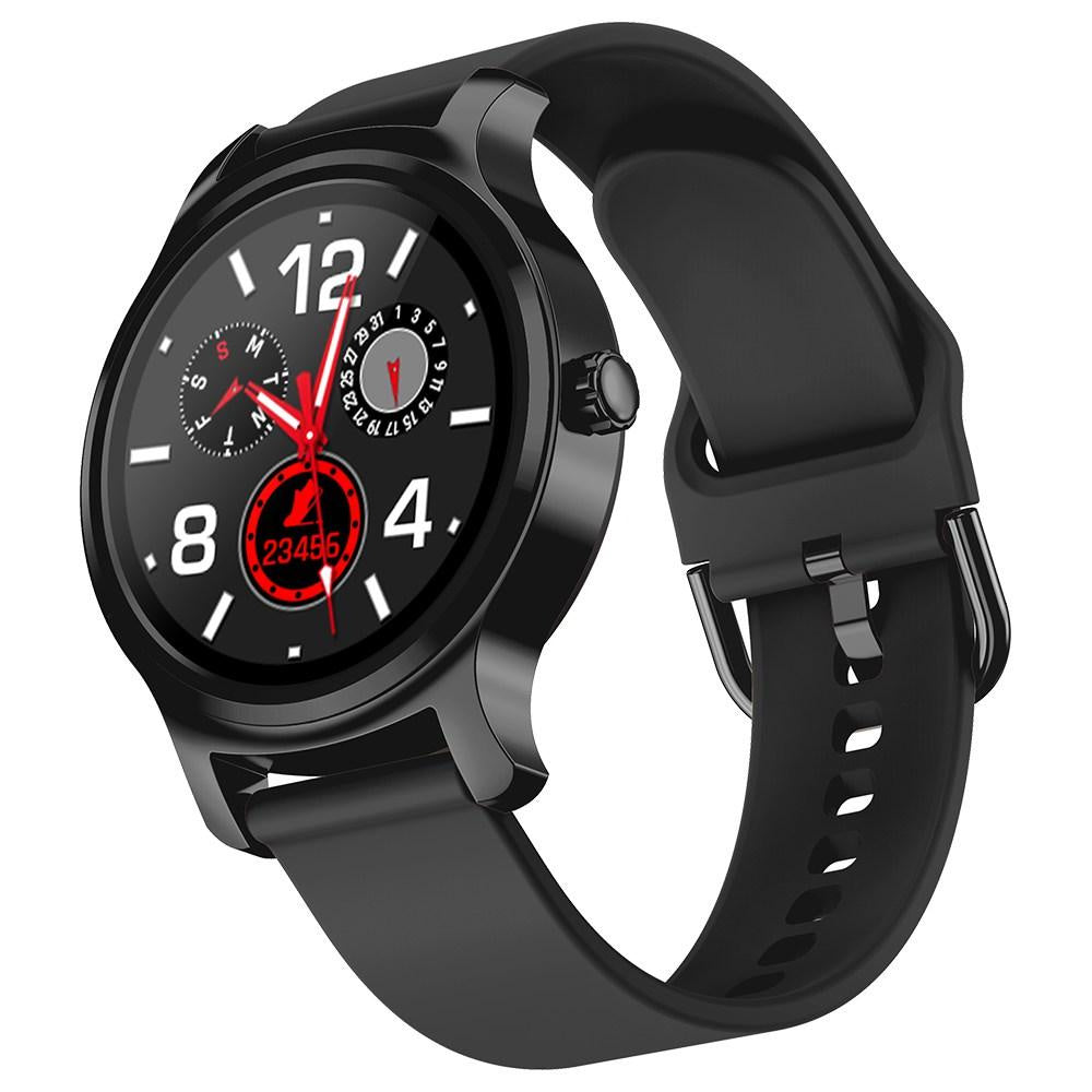R2 Fashion Smart Watch - Black Silicone Band