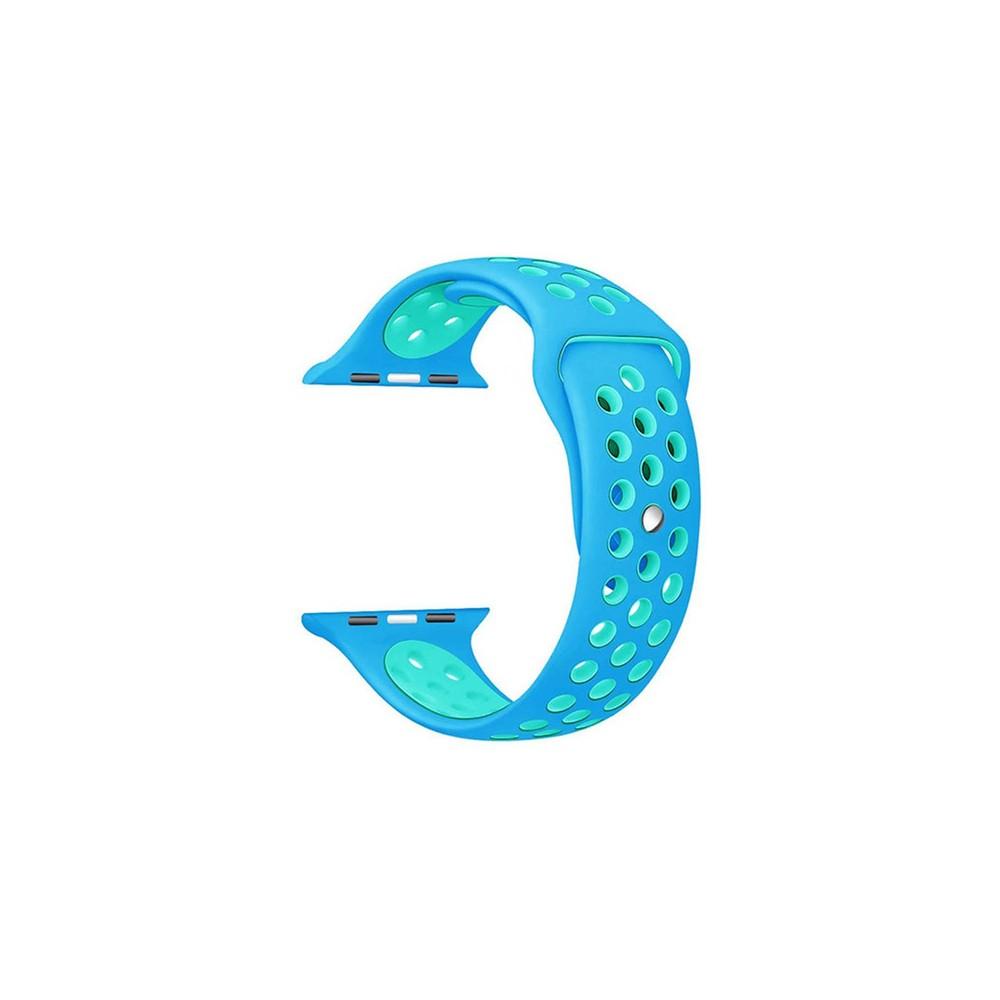 iWatch Breathable Silicone Band - Blue (42-44MM) Size