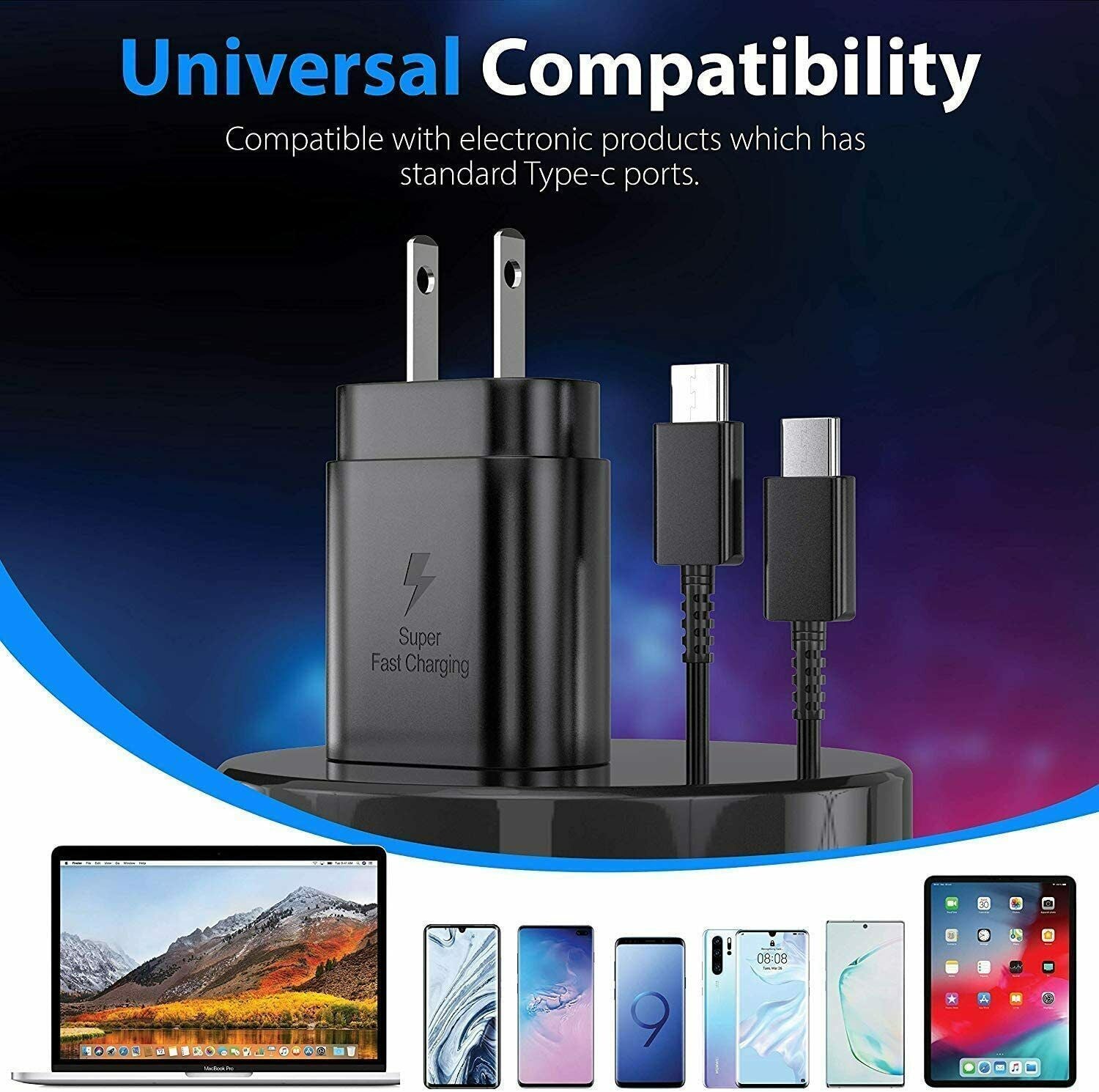 SM -USB-C Wall Charger w/ USB-C Cable