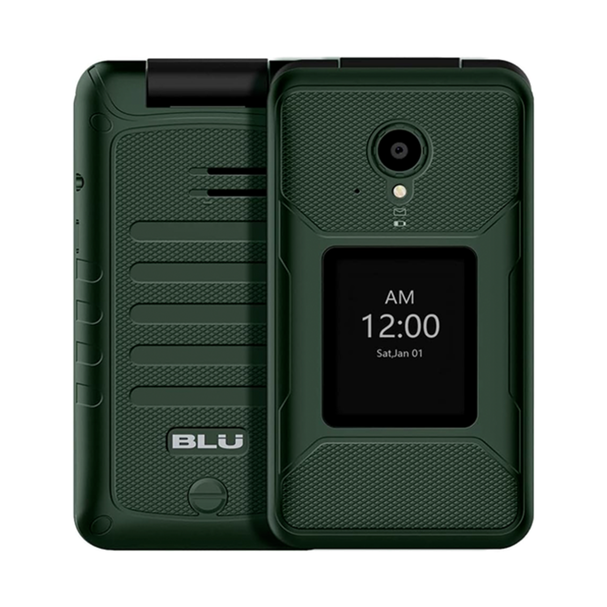 BLU Tank Flip Phone 4G -8GB-Green
