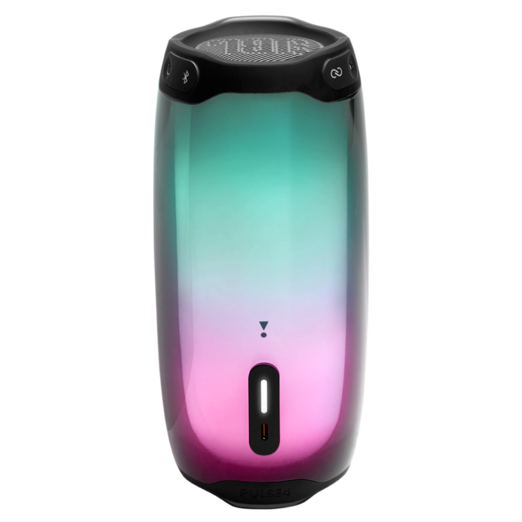 JL - Pulse 4 Portable Bluetooth Speaker w/ Light Show - Black