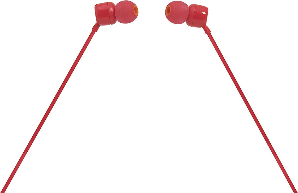 JL - TUNE 110 Pure Bass In-Ear Headphones - Red