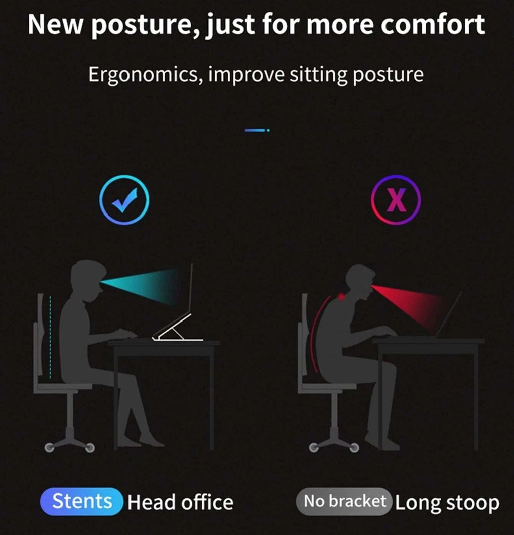 SL - Portable & Foldable Laptop/Tablet Stand