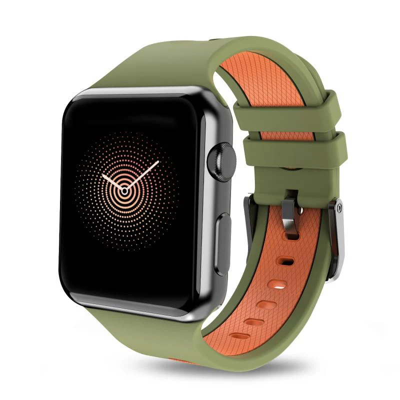MB - Pro Silicone Watchband For Apple Watch 38MM / 40MM - Green