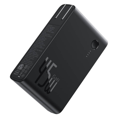 BS - 10000mAh 2 in 1 Quick Charger & Power Bank - Black