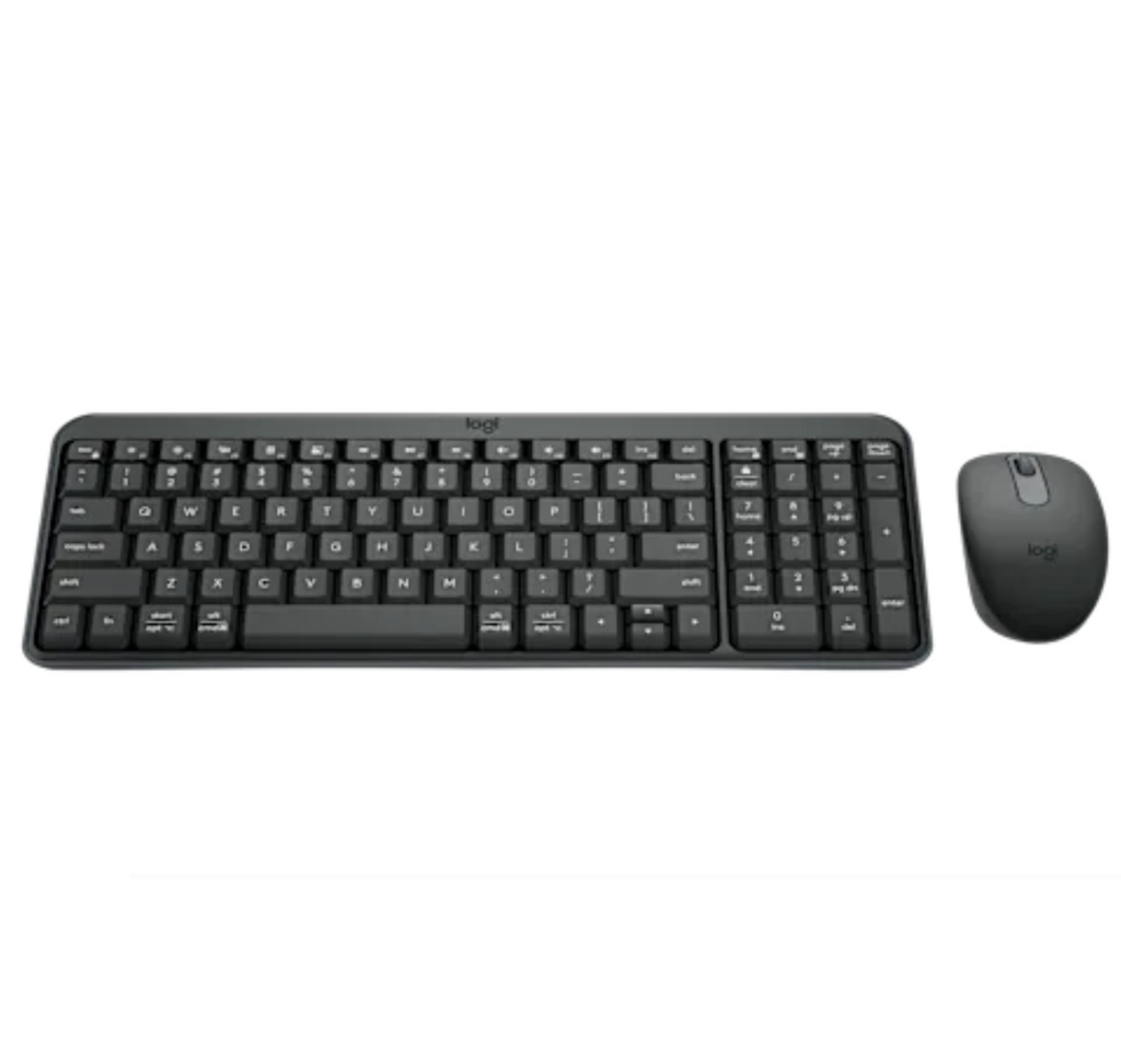 LT - MK250 Compact Wireless Keyboard & Mouse Combo Black