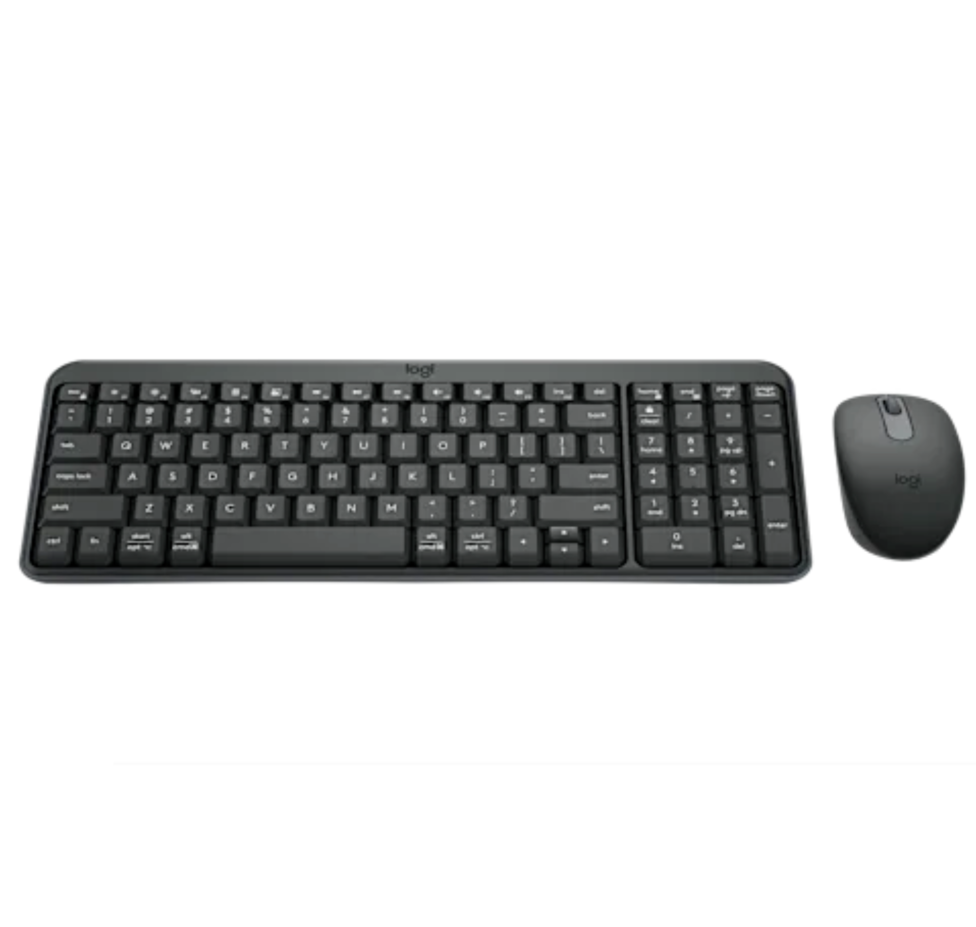 LT - MK250 Compact Wireless Keyboard & Mouse Combo Black