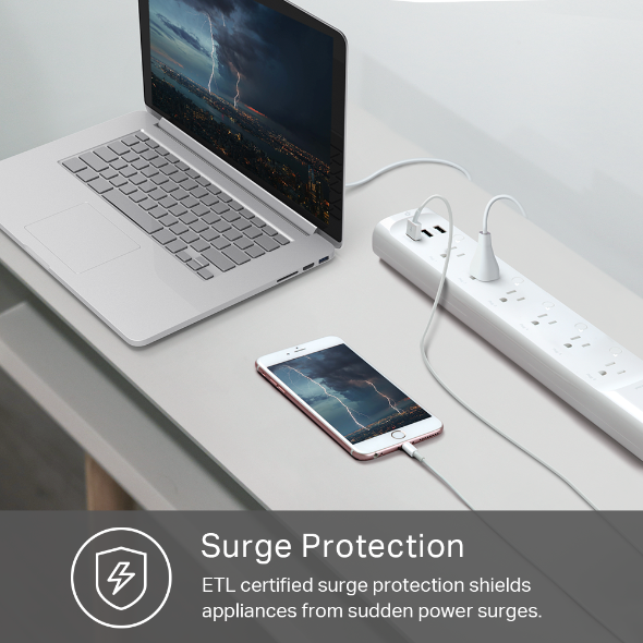 TP-Link Kasa Smart Wifi 6 Outlet Power Strip (Hs300)