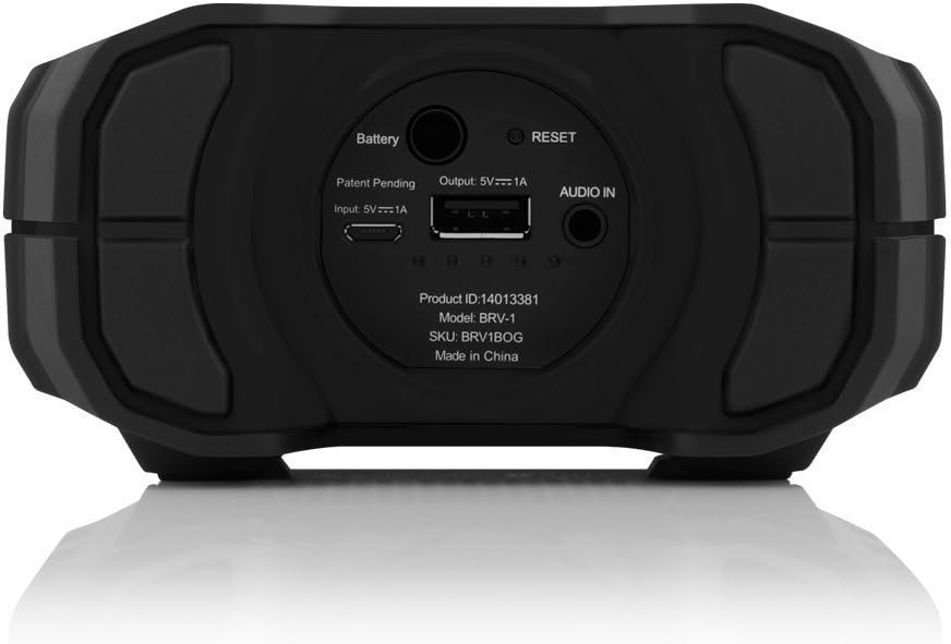 Braven BRV-1 Rugged Bluetooth Speaker - Black
