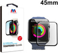 MyBat 3D Carbon Fiber Protector For Apple Watch 45MM - Black