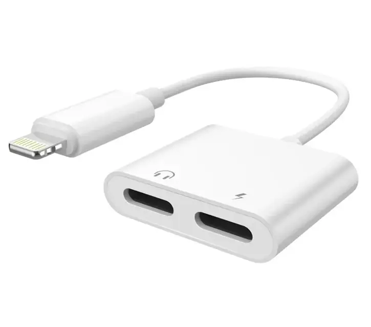 Dual Lightning Audio & Charge Adapter Gl033