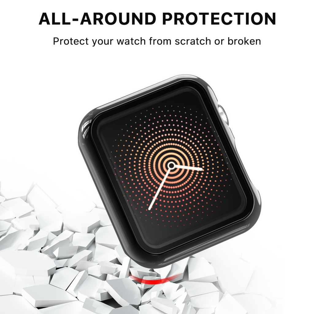 MB - Fusion Protector Case Apple Watch 45MM - Electroplated Black