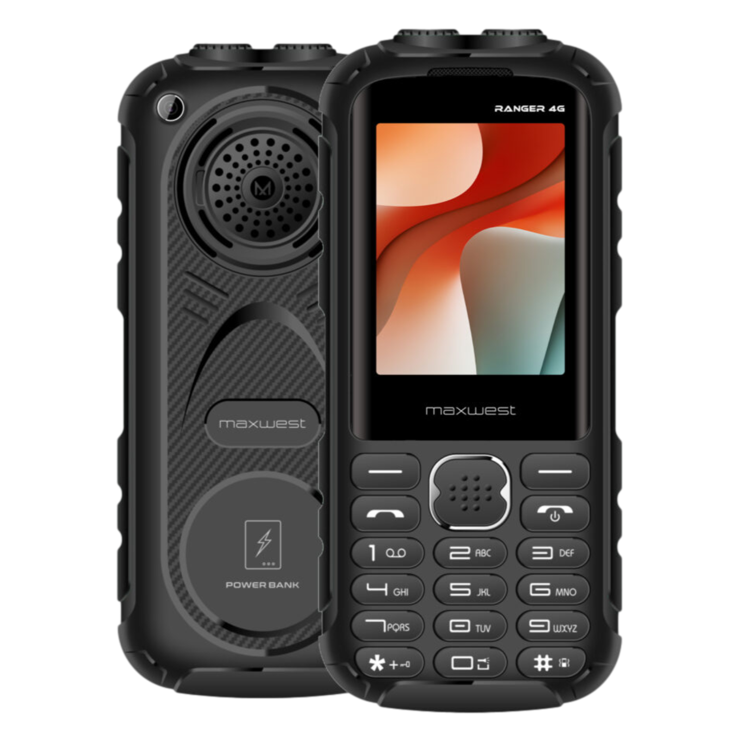 MaxWest Ranger 4G-128MB-Black-DUOS