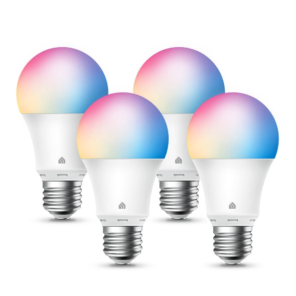 TP-Link Kasa Smart Wifi Multicolor Light Bulb (4 Pack)