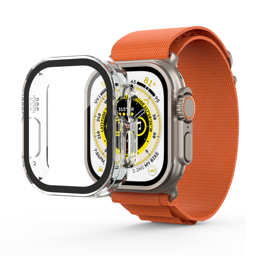 MB - Apple Watch Ultra 49MM Protector Case- Transparent Clear