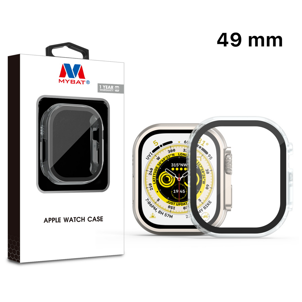 MB - Apple Watch Ultra 49MM Protector Case- Transparent Clear