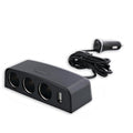 AA - 12V Car Power Station w/ 3 DC + 2 USB