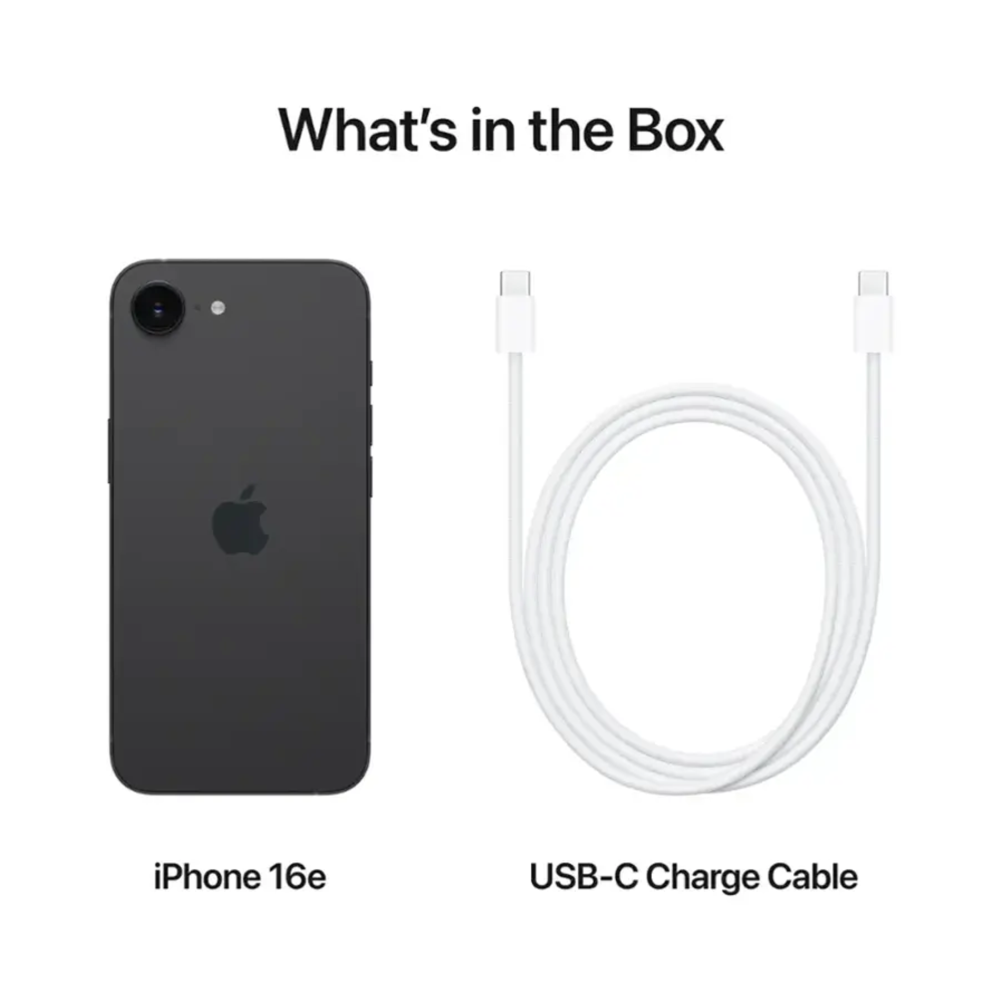 iPhone 16e - 128GB-Black