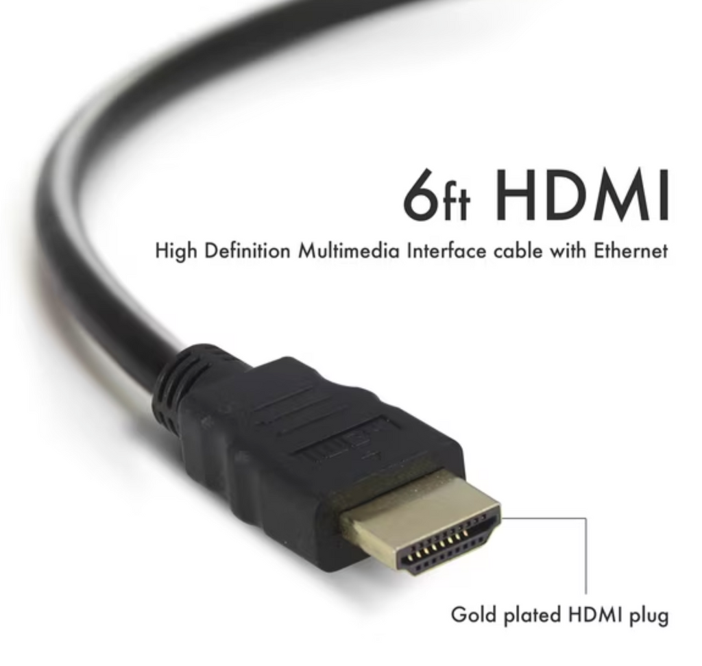 MN - HDMI CABLE (6FT BLACK)