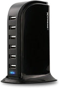 XT - 6Amp 6 Port USB Charger