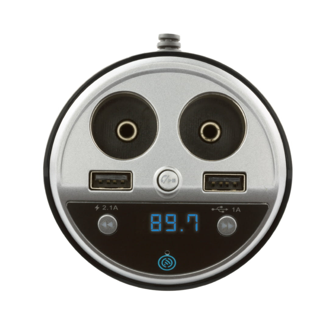 Car&Driver Car Power Station w/ 4 Charging Ports & FM Transmitter