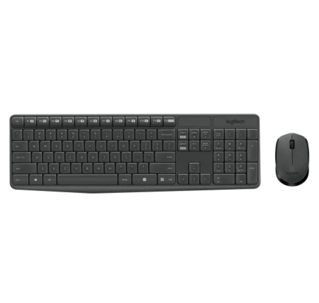 LT - MK235 Wireless Keyboard & Mouse Combo Black