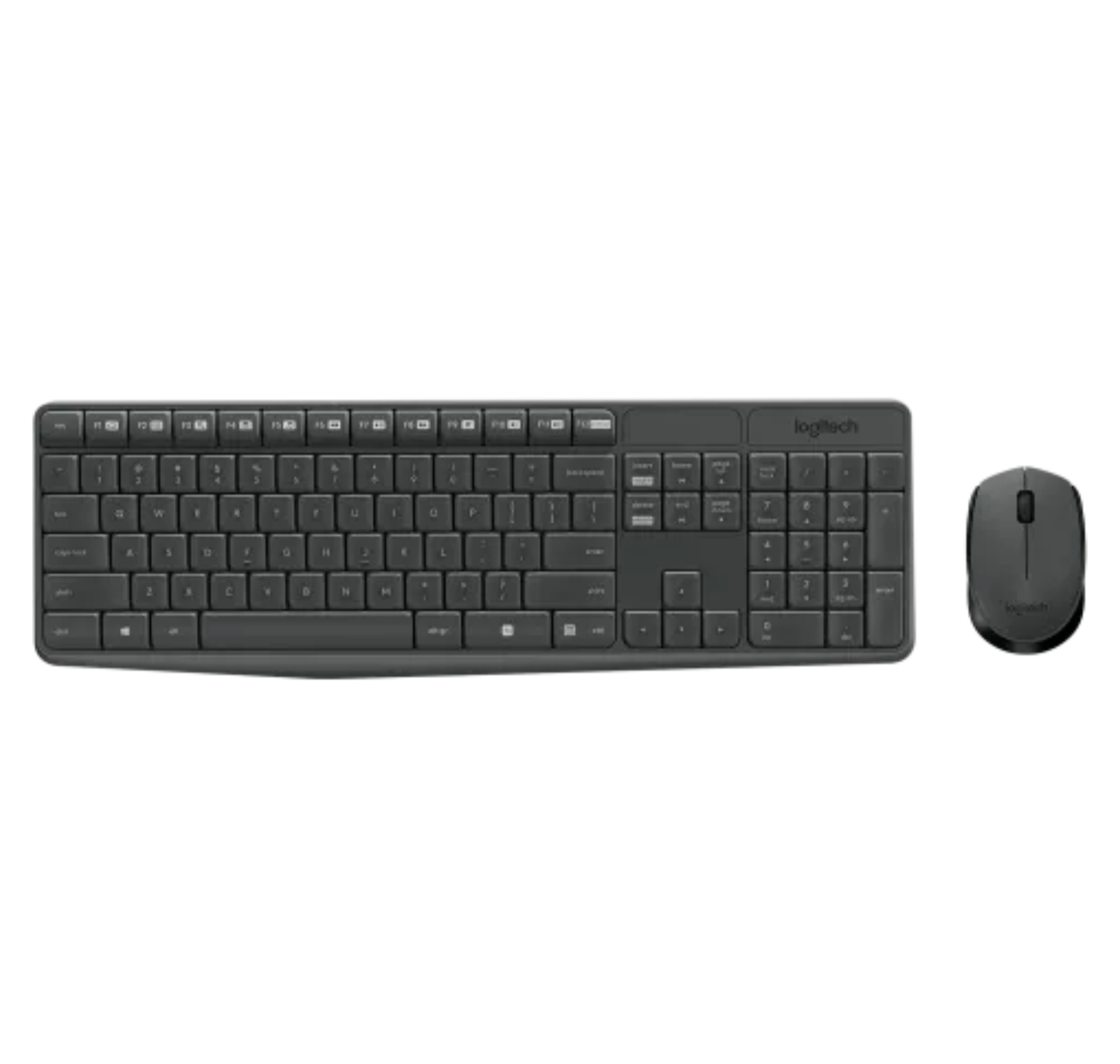 LT - MK235 Wireless Keyboard & Mouse Combo Black
