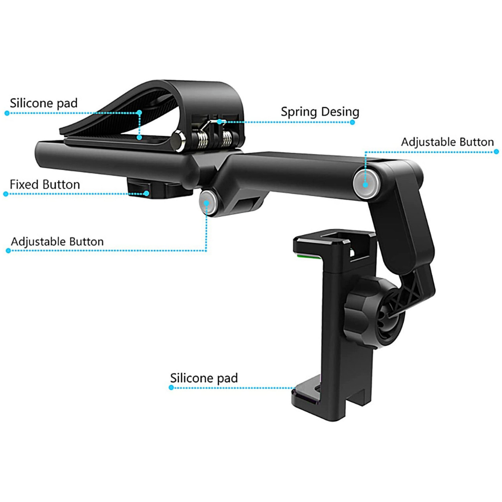 TCT - Multi-Functional Phone Mount - Black