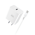 MB-Wall Charger w/ USB-C to USB-C Cable (22W,4ft)