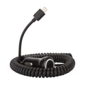 GR - (Apple MFi Certified) Coiled 10W Lightning Car Charger (1.4m)