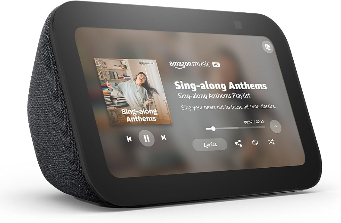 ECHO SHOW 5 3RD GEN - BLACK