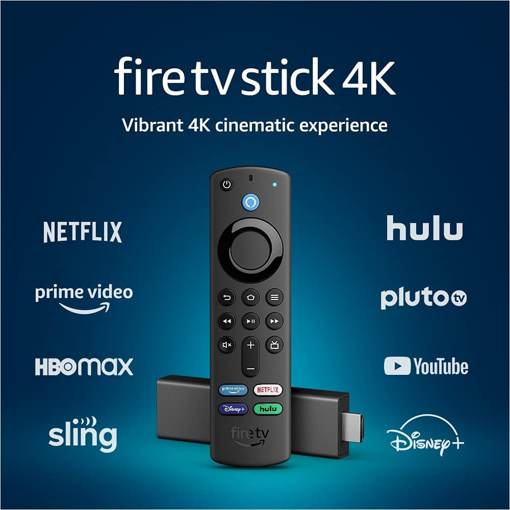 AZFS - TV Stick 4K w/Alexa Voice Remote (TV controls)