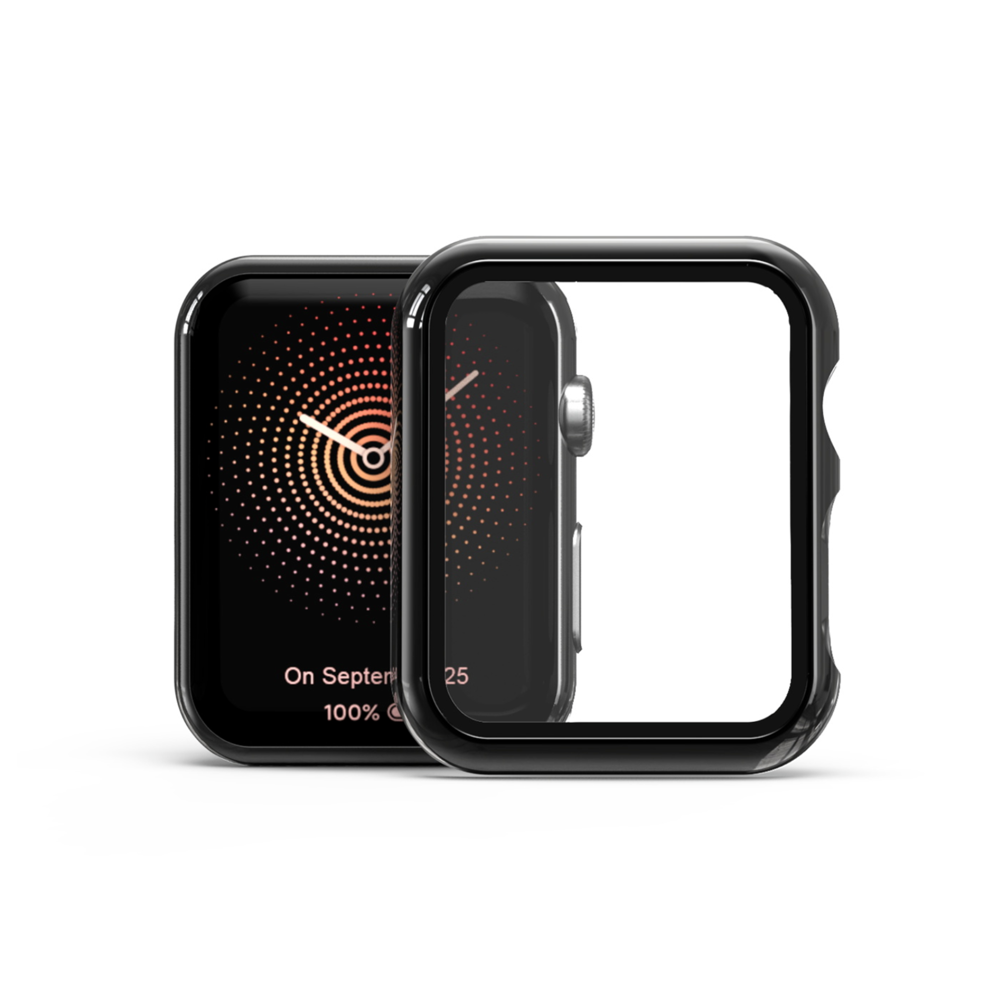 MB - Fusion Protector Case Apple Watch 45MM - Electroplated Black