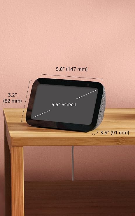 ECHO SHOW 5 3RD GEN - BLACK