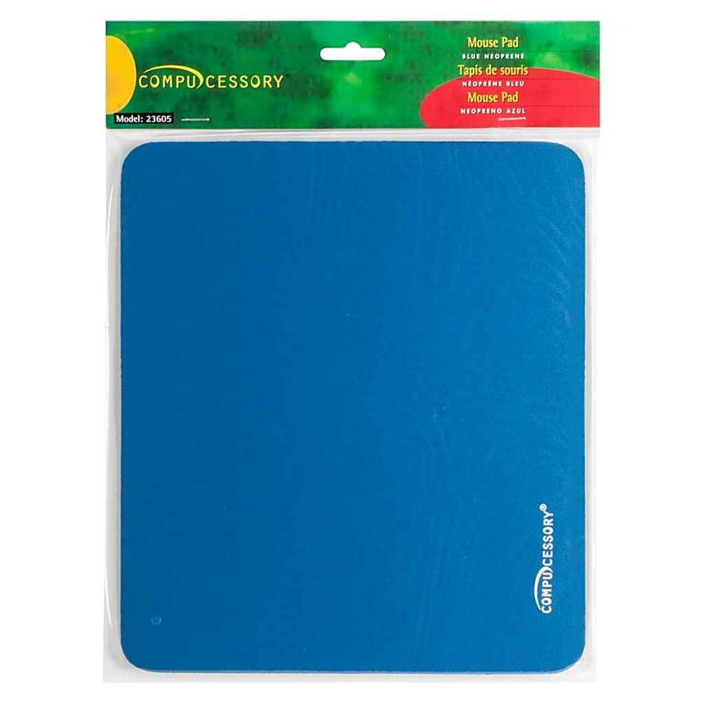 CS - Smooth Cloth Nonskid Mouse Pad Blue