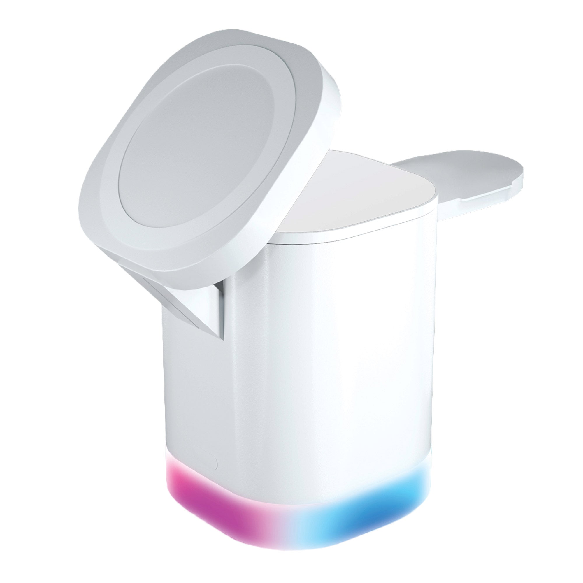 CW -15W Wireless Charging Stand White (LED Stand)