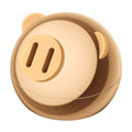 BS - Little Fragrant Pig Fragrance Holder - Gold