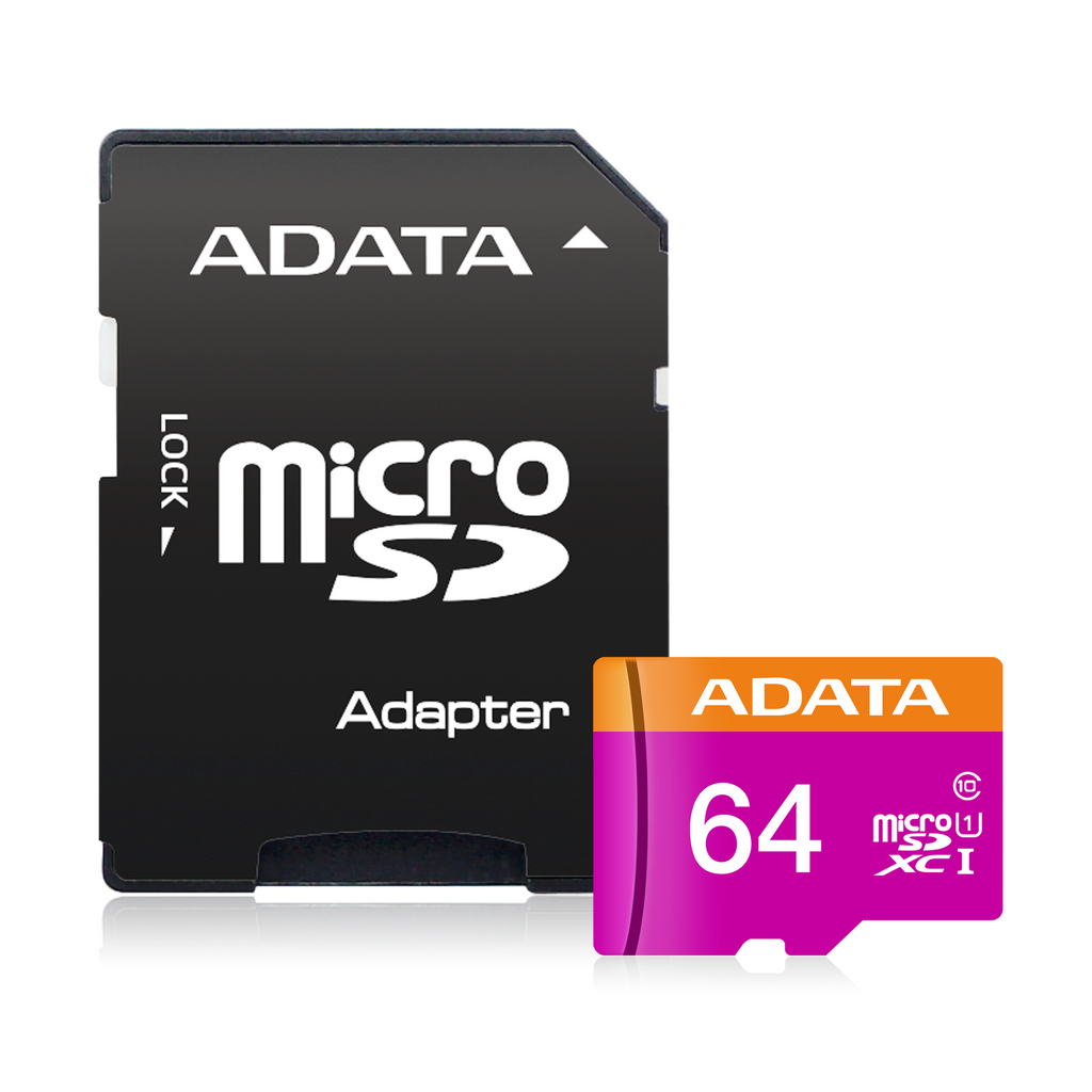 AD - Premier Class 10 MicroSD Memory Card - 64GB