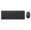 LT - MK250 Compact Wireless Keyboard & Mouse Combo Black