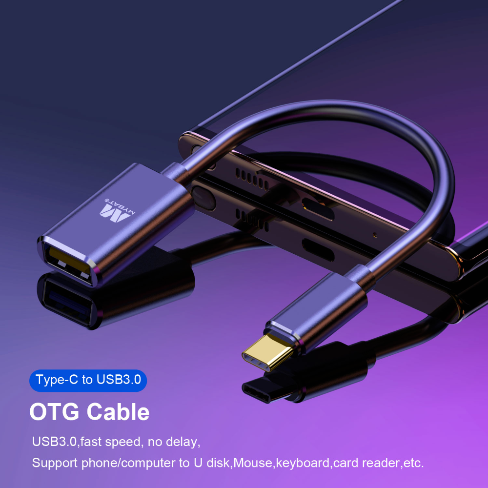 MB - USB-C OTG Adapter (USB-C to USB Female) - Black