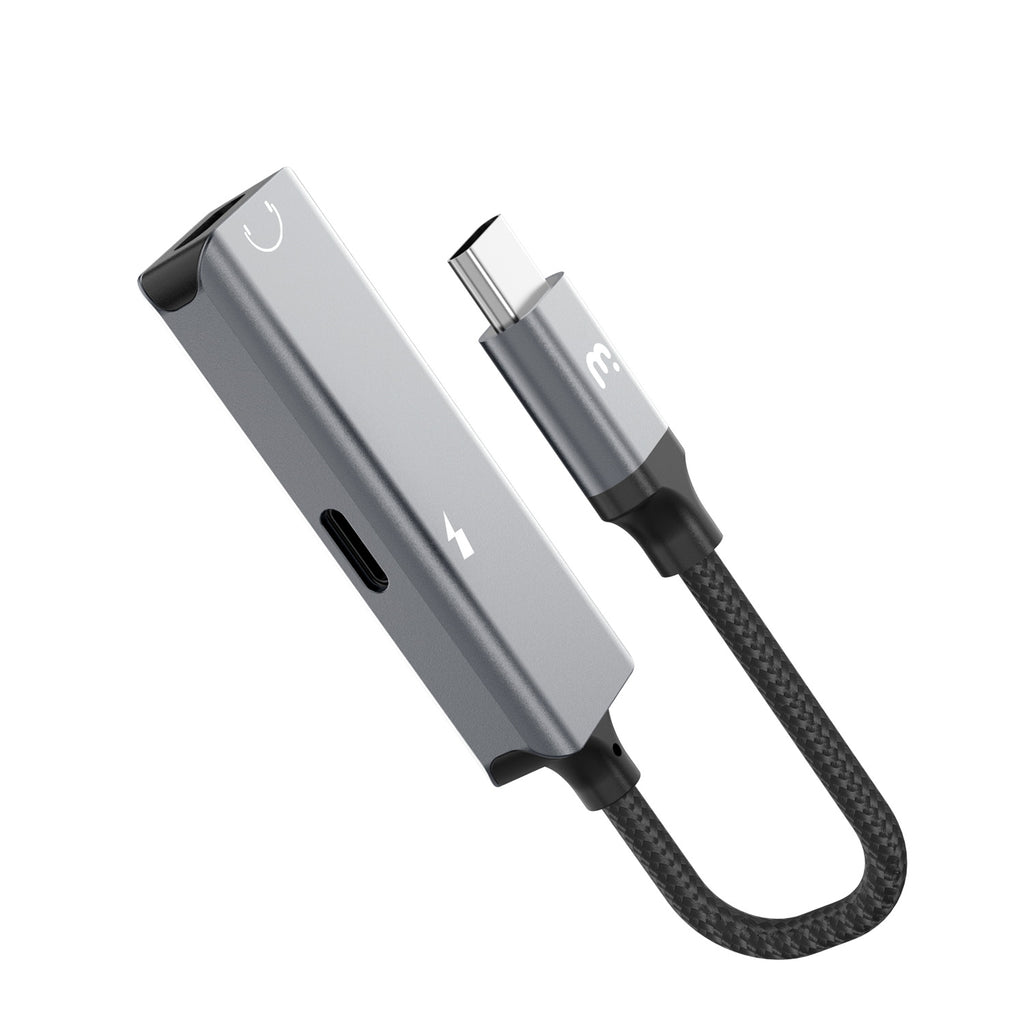 MB - Pro USB-C To Dual USB-C Splitter(Audio And 60W Pd Charger Adapter) -K