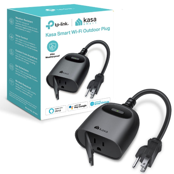 TP-Link Kasa Smart Wifi Outdoor Dimmer Plug (Kp405)