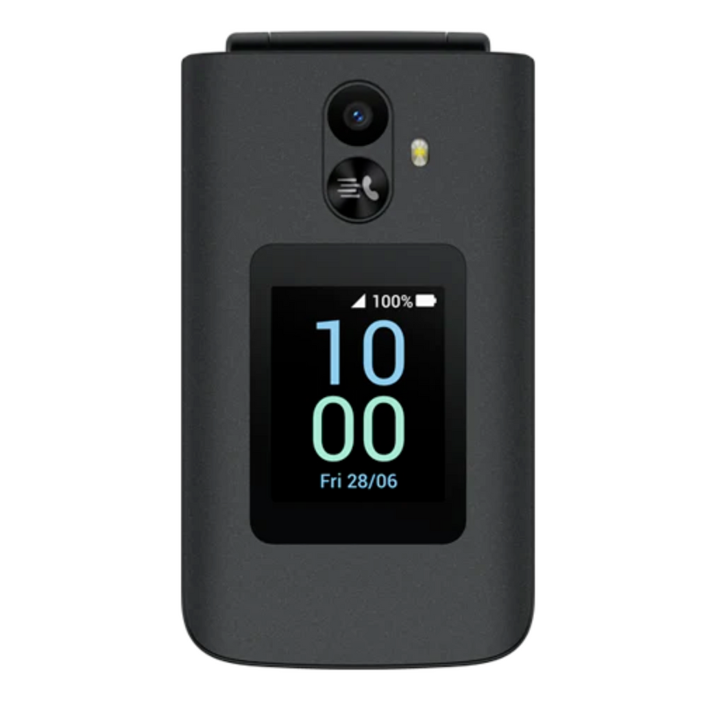 TCL T435v Flip Phone -16GB-Black