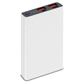 GG 10W 5000mah Portable Power Bank - White