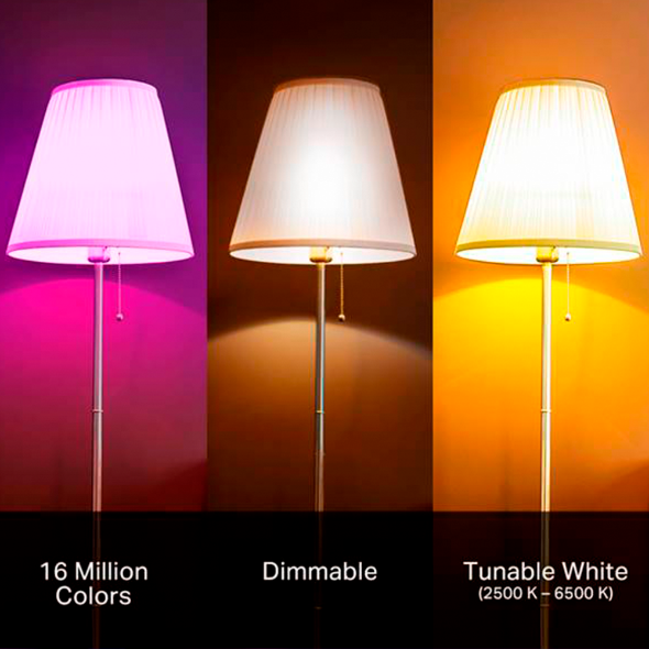 TP-Link Kasa Smart Wifi Light Bulb Multicolor (Kl130)