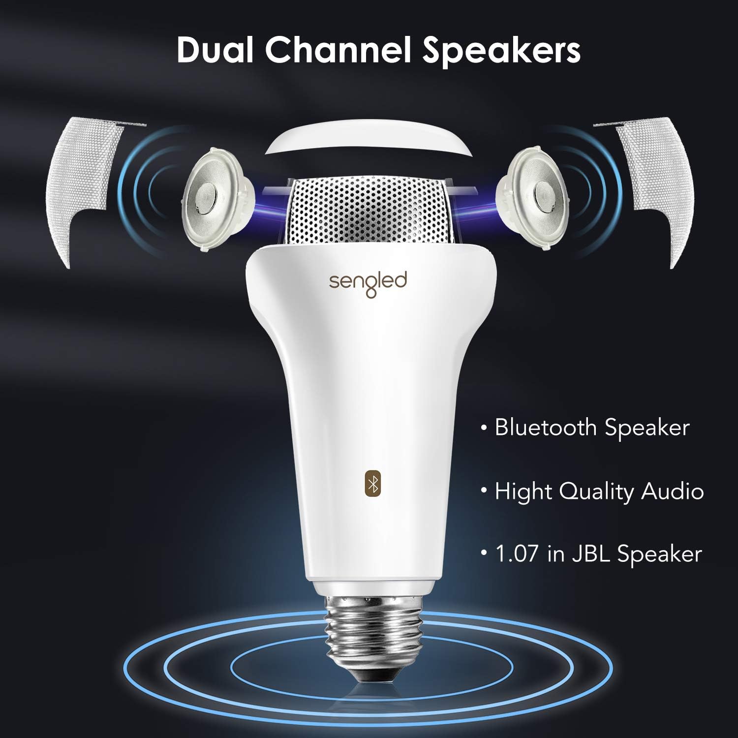 SengLED Pulse Solo LED Bulb + Bluetooth Speaker