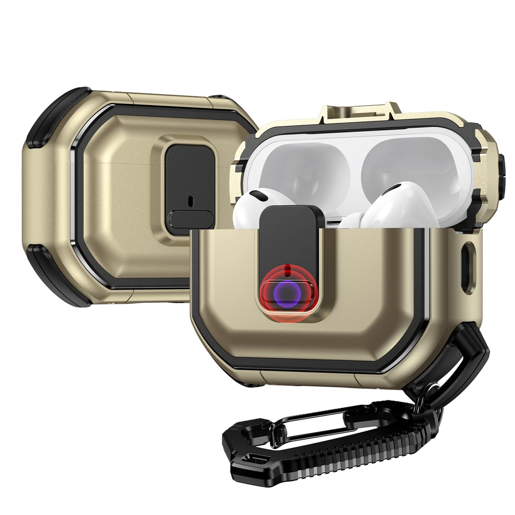 AirPods 4 Switch Button Hybrid with Belt Loop - Gold