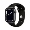GS7 Max Smart Watch 45mm Aluminum Case - Black