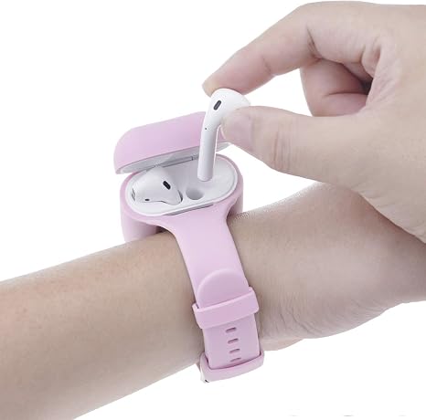 TX - Airpod 1/2 Wristband Holder Pink