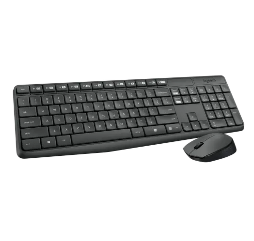 LT - MK235 Wireless Keyboard & Mouse Combo Black